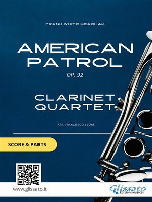 cover image of American Patrol--Clarinet Quartet score & parts